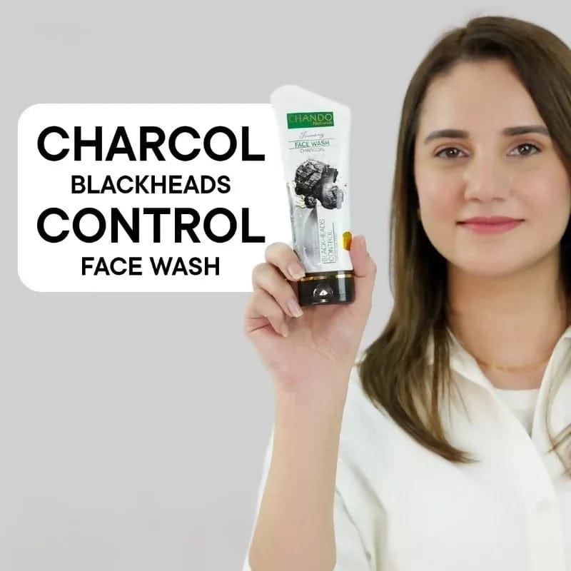 Charcoal Blackheads Control Face Wash