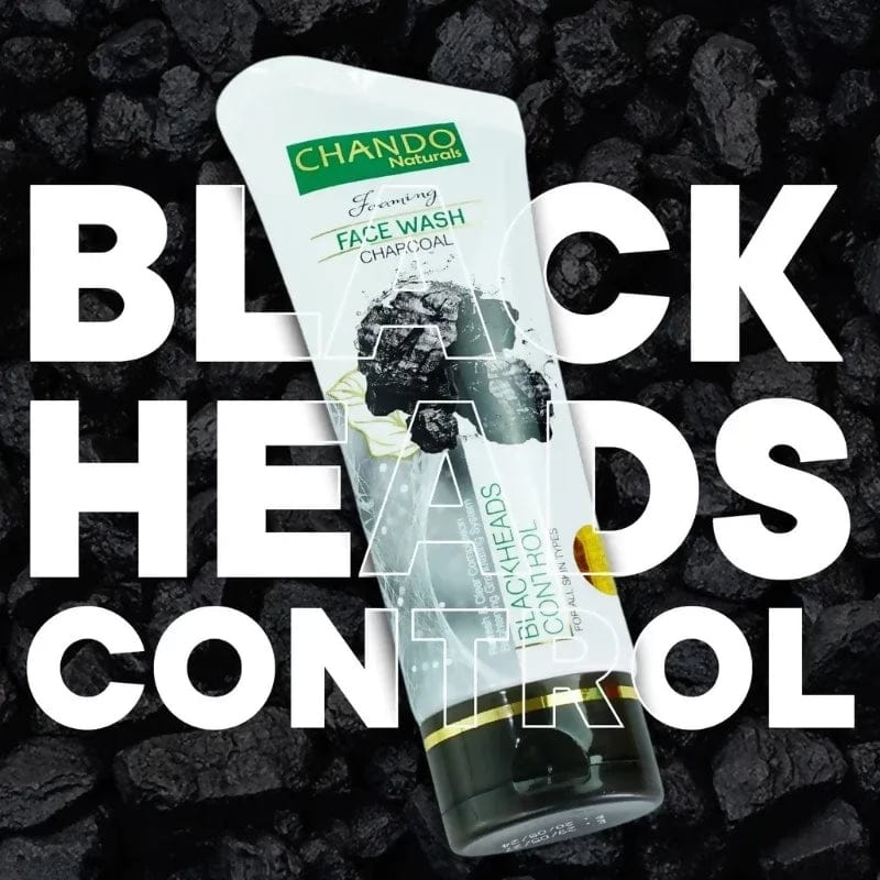 Charcoal Blackheads Control Face Wash
